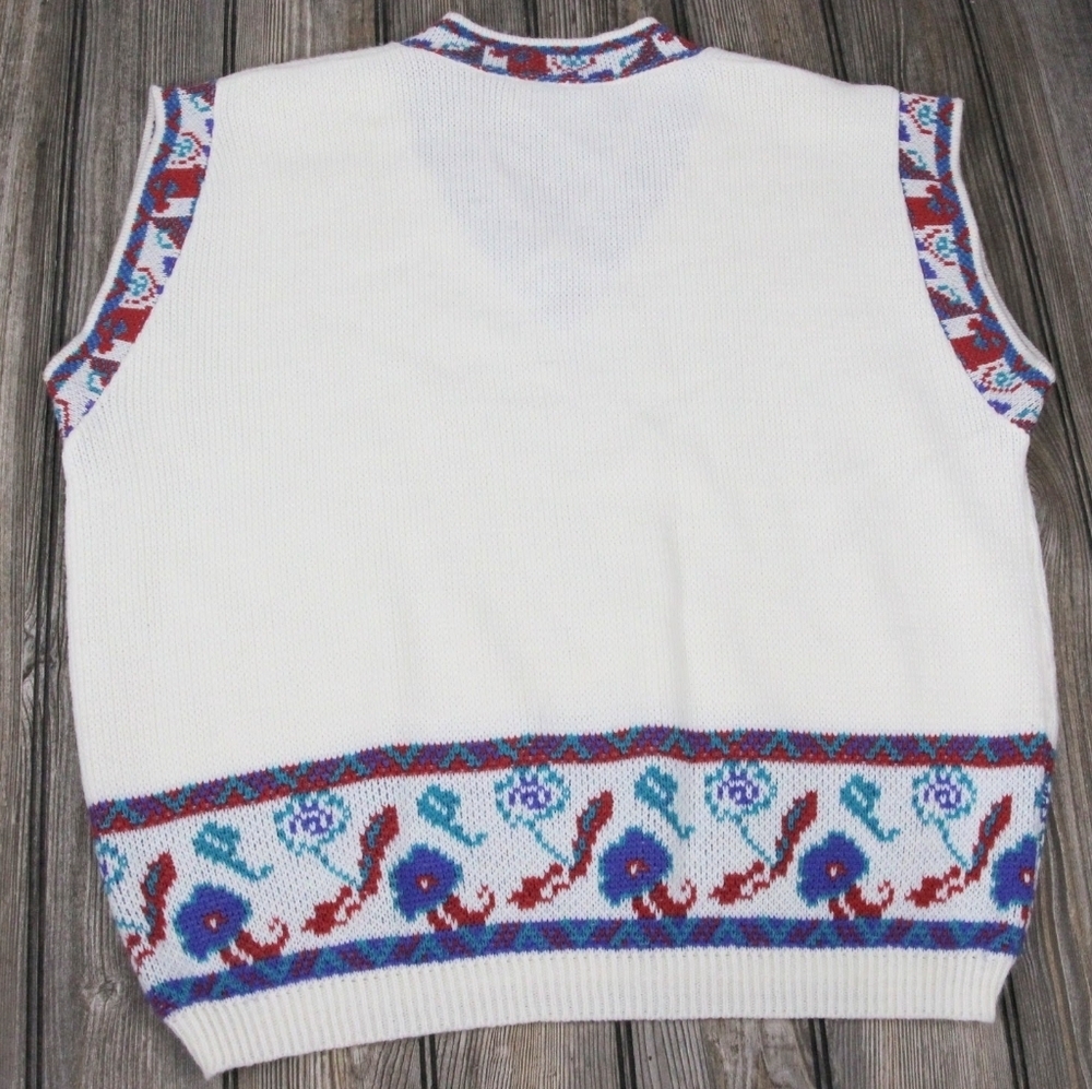 Vintage Fortune Knits Sweater Vest Size L-XL? - Picture 2 of 5
